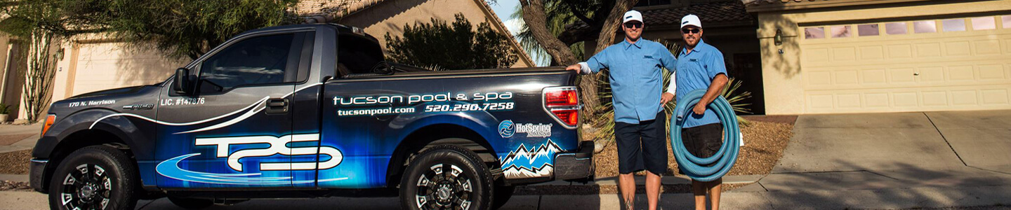 Tucson Pool Service Truck