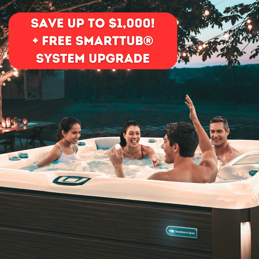 Save up to $1,000! + Free SmartTub® System Upgrade