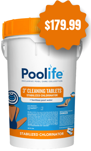 Poolife 3in cleaning tablets 179.99