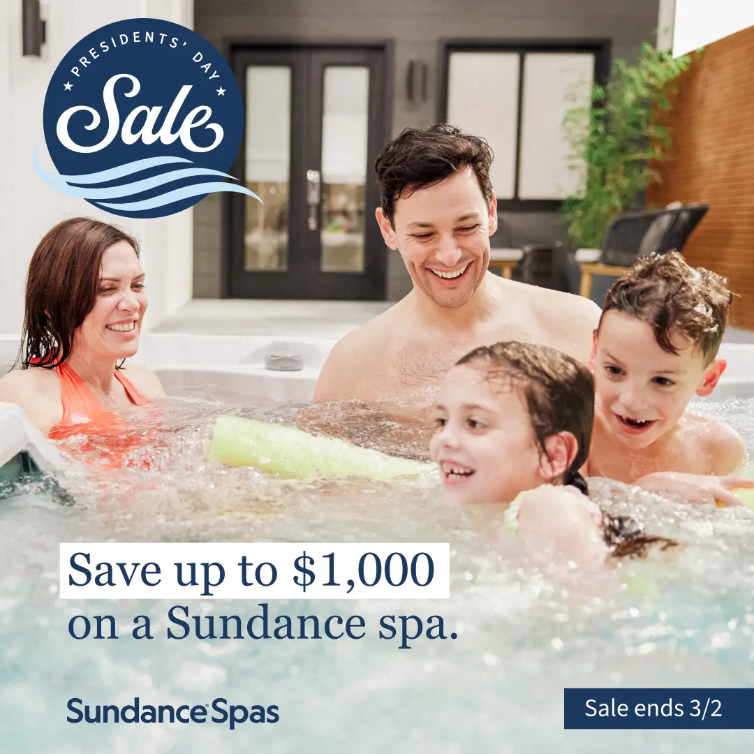 Sundance Spas_PresidentsDay_