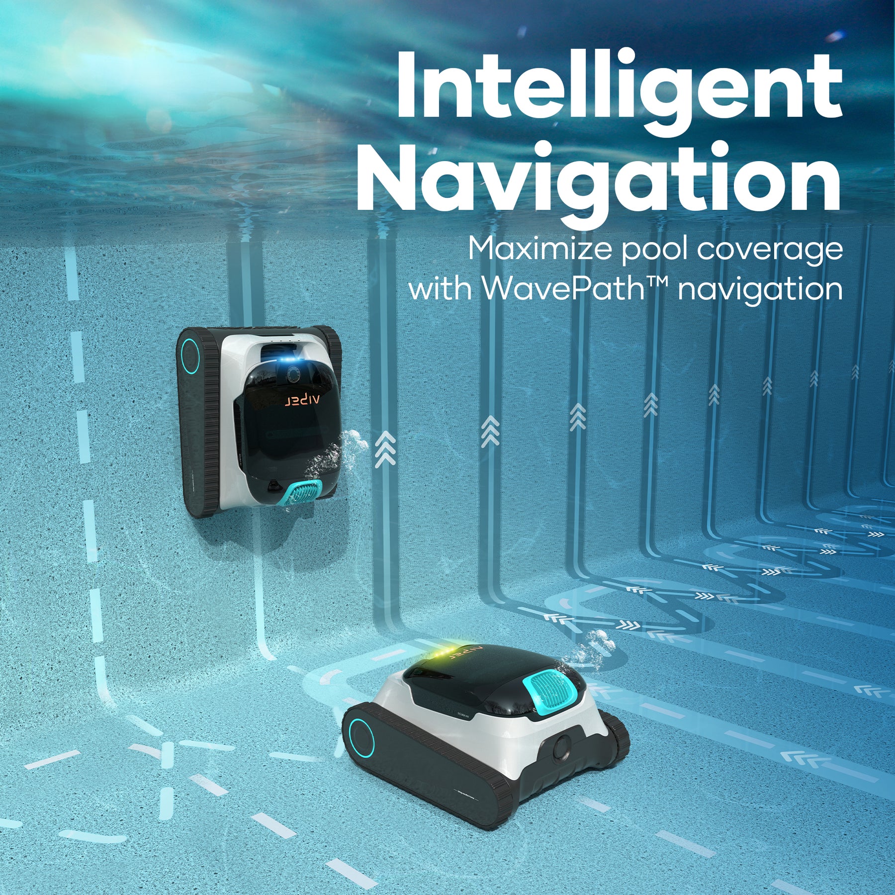 Intelligent Navigation Aiper Scuba N1 Cordless Robotic Pool Cleaner
